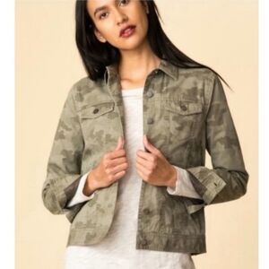 ATM Green Sage Camo Utility Cargo Jacket